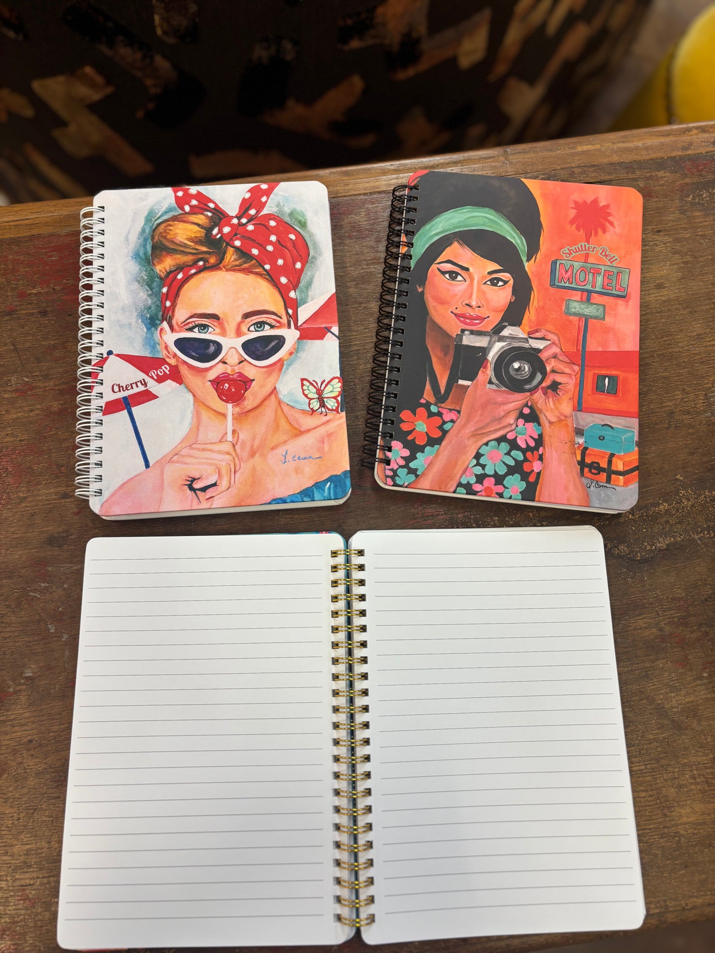 Notebook Shutter Bell