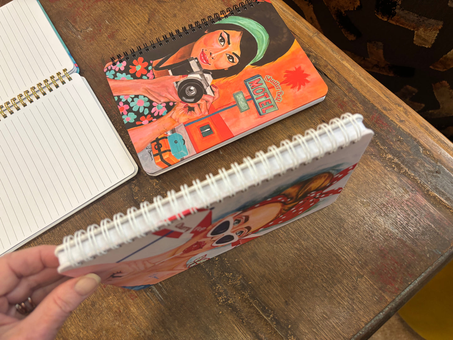 Notebook Shutter Bell